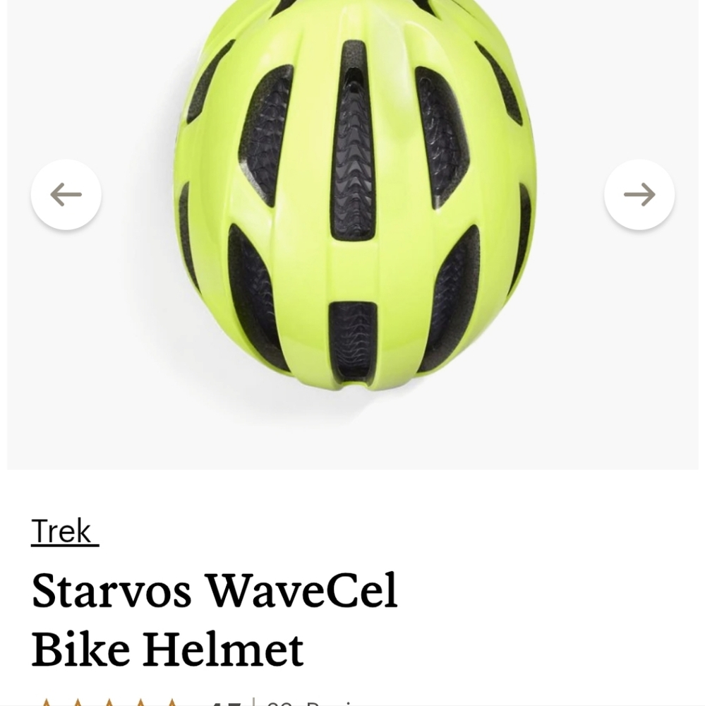 Trek Starvos WaveCel Helmet - Neon Yellow and Black